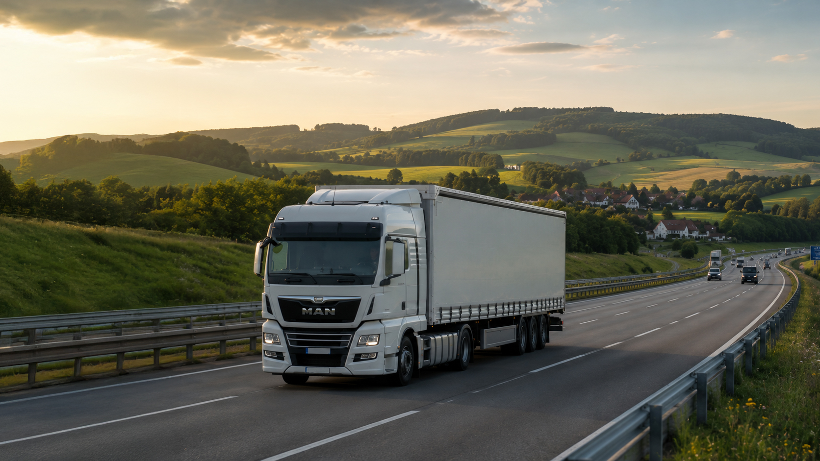 GeoTrans haulage partner loading freight for transport